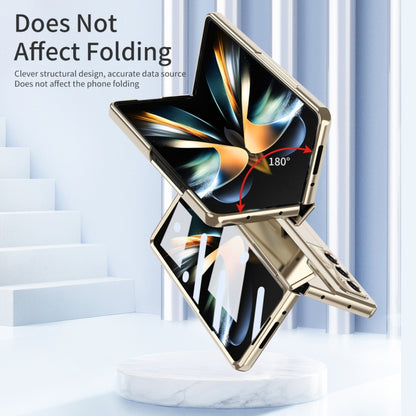 For Samsung Galaxy Z Fold5 5G Integrated Folding Phone Case with Hinge(Champagne Gold) - Galaxy Z Fold5 Cases by buy2fix | Online Shopping UK | buy2fix