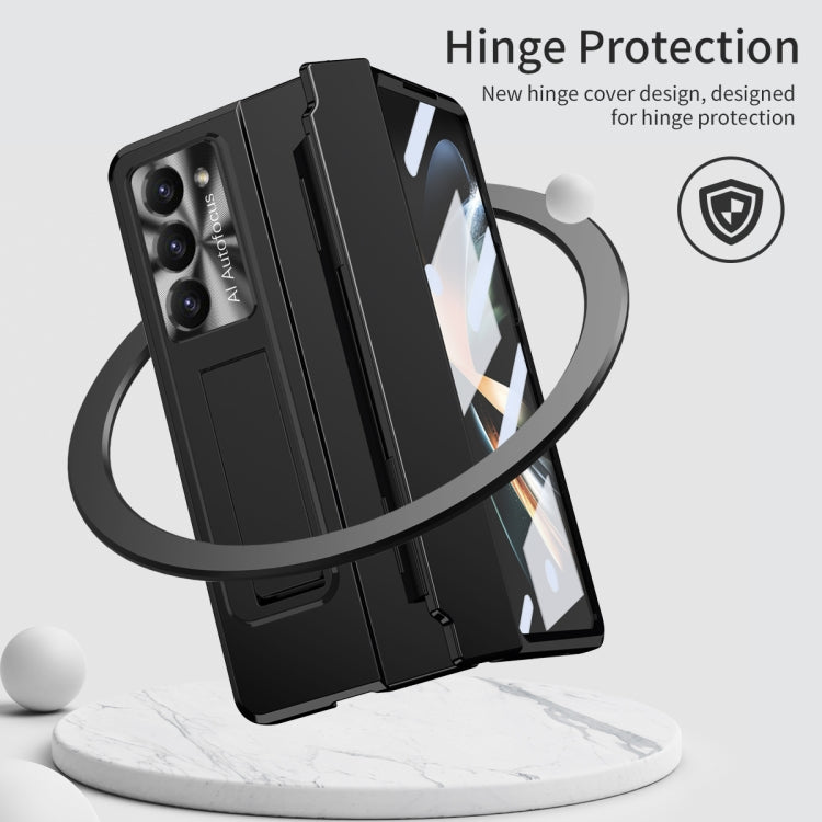 For Samsung Galaxy Z Fold5 5G Integrated Folding Phone Case with Hinge(Black) - Galaxy Z Fold5 Cases by buy2fix | Online Shopping UK | buy2fix