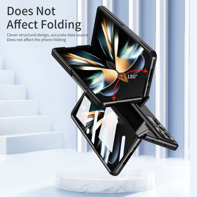 For Samsung Galaxy Z Fold5 5G Integrated Folding Phone Case with Hinge(Black) - Galaxy Z Fold5 Cases by buy2fix | Online Shopping UK | buy2fix