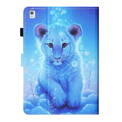 For iPad 10.2 / Air 2019 / Pro 10.5 Colored Drawing Stitching Horizontal Flip Leather Case, with Holder & Card Slots & Sleep / Wake-up Function(Little Tiger) - iPad 10.2 Cases by buy2fix | Online Shopping UK | buy2fix