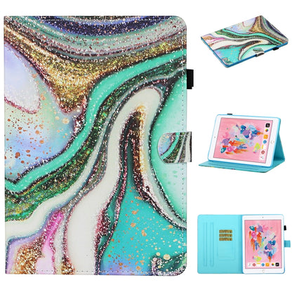 For iPad Pro 11 (2020) Colored Drawing Stitching Horizontal Flip Leather Tablet Case, with Holder & Card Slots & Sleep / Wake-up Function(Colored Sand) - iPad Pro 11 (2020) Cases by buy2fix | Online Shopping UK | buy2fix