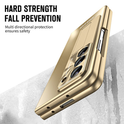 For Samsung Galaxy Z Fold5 5G Integrated AG Matte Folding Phone Case(Champagne Gold) - Galaxy Z Fold5 Cases by buy2fix | Online Shopping UK | buy2fix