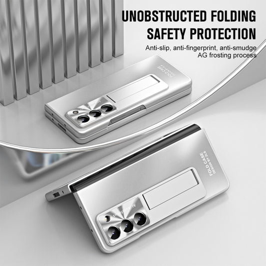 For Samsung Galaxy Z Fold5 5G Integrated AG Matte Folding Phone Case(Silver) - Galaxy Z Fold5 Cases by buy2fix | Online Shopping UK | buy2fix