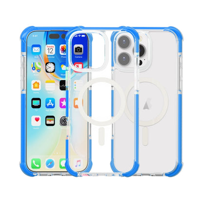 For iPhone 16 Pro Max Acrylic Magsafe Magnetic Shockproof Phone Case(Blue) - iPhone 16 Pro Max Cases by buy2fix | Online Shopping UK | buy2fix