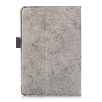 For 7-8 inch Marble Cloth Texture Horizontal Flip Universal Tablet PC Leather Case with Pen Slot & Holder(Grey) - 8 inch by buy2fix | Online Shopping UK | buy2fix