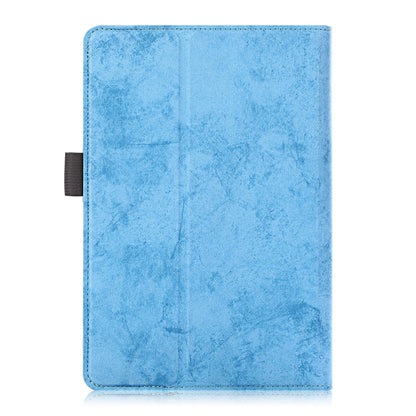 For 7-8 inch Marble Cloth Texture Horizontal Flip Universal Tablet PC Leather Case with Pen Slot & Holder(Sky Blue) - 8 inch by buy2fix | Online Shopping UK | buy2fix