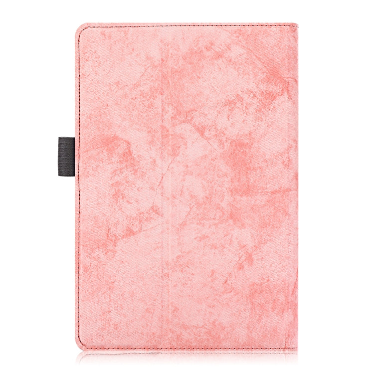 For 7-8 inch Marble Cloth Texture Horizontal Flip Universal Tablet PC Leather Case with Pen Slot & Holder(Pink) - 8 inch by buy2fix | Online Shopping UK | buy2fix
