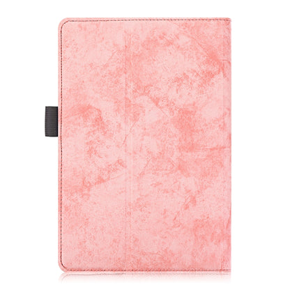 For 7-8 inch Marble Cloth Texture Horizontal Flip Universal Tablet PC Leather Case with Pen Slot & Holder(Pink) - 8 inch by buy2fix | Online Shopping UK | buy2fix