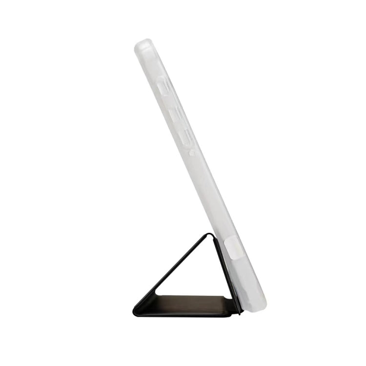 For Teclast T40S 3-Fold Holder Folio Leather Tablet Smart Case(Grey) - Teclast by TECLAST | Online Shopping UK | buy2fix