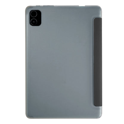 For Teclast P40 HD 3-Fold Holder Folio Leather Tablet Smart Case(Grey) - Teclast by TECLAST | Online Shopping UK | buy2fix