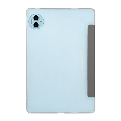 For Teclast P50 3-Fold Holder Folio Leather Tablet Smart Case(Grey) by TECLAST