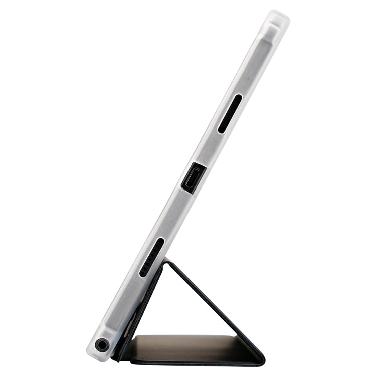 For Teclast T50 HD / T50 Max 3-Fold Holder Folio Leather Tablet Smart Case(Grey) - Teclast by TECLAST | Online Shopping UK | buy2fix