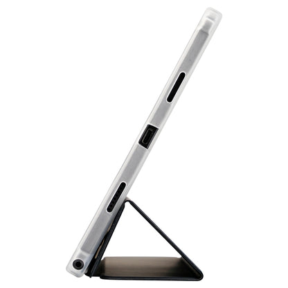 For Teclast T50 HD / T50 Max 3-Fold Holder Folio Leather Tablet Smart Case(Grey) - Teclast by TECLAST | Online Shopping UK | buy2fix