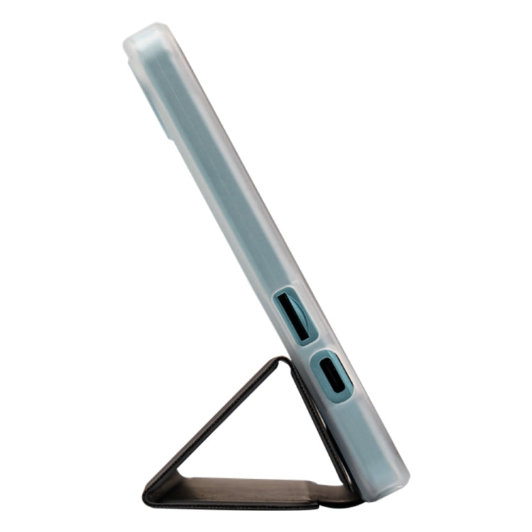 For Teclast P85T 3-Fold Holder Folio Leather Tablet Smart Case(Grey) - Teclast by TECLAST | Online Shopping UK | buy2fix