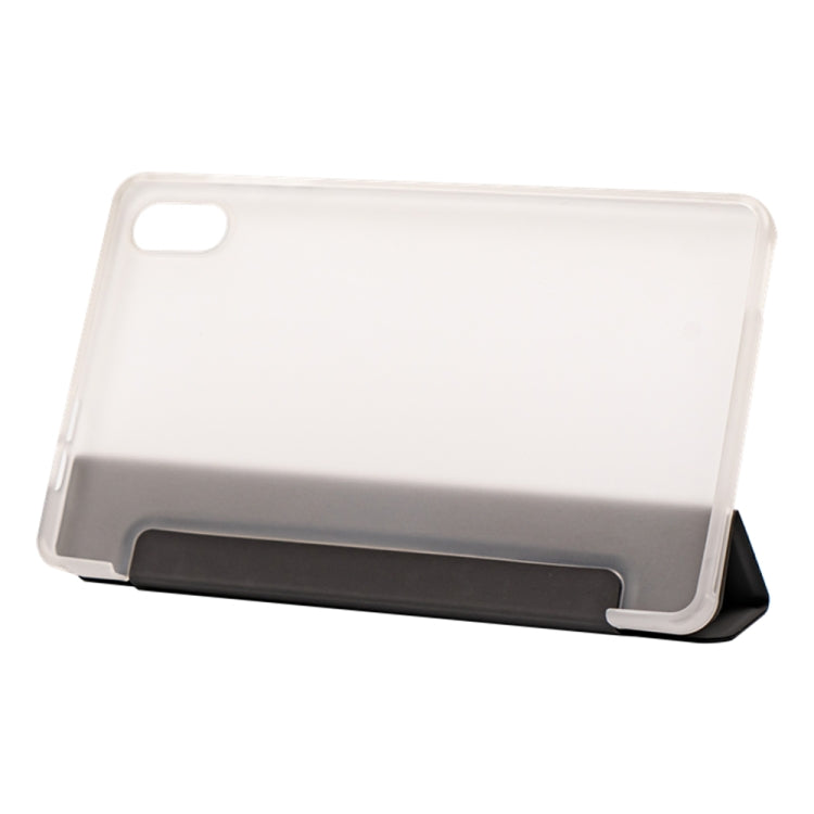 For Teclast P85T 3-Fold Holder Folio Leather Tablet Smart Case(Grey) - Teclast by TECLAST | Online Shopping UK | buy2fix