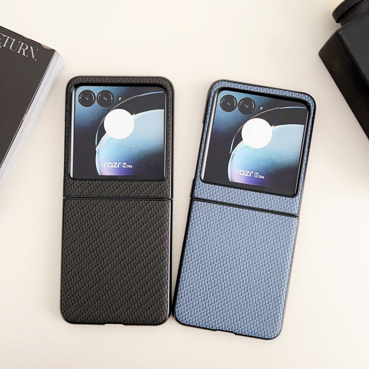 For Motorola Razr 40 Ultra / Razr 2023 Weave Texture PC Phone Case(Green) by buy2fix