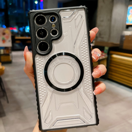 For Samsung Galaxy S23+ 5G CD Texture Magsafe Phone Case(Black) by buy2fix