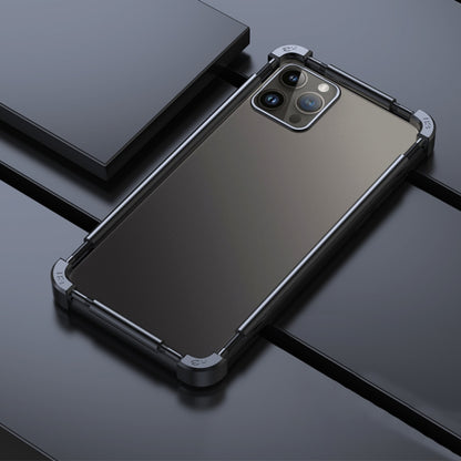 For iPhone 13 Pro Machinist Metal Phone Protective Frame(Black) - iPhone 13 Pro Cases by buy2fix | Online Shopping UK | buy2fix