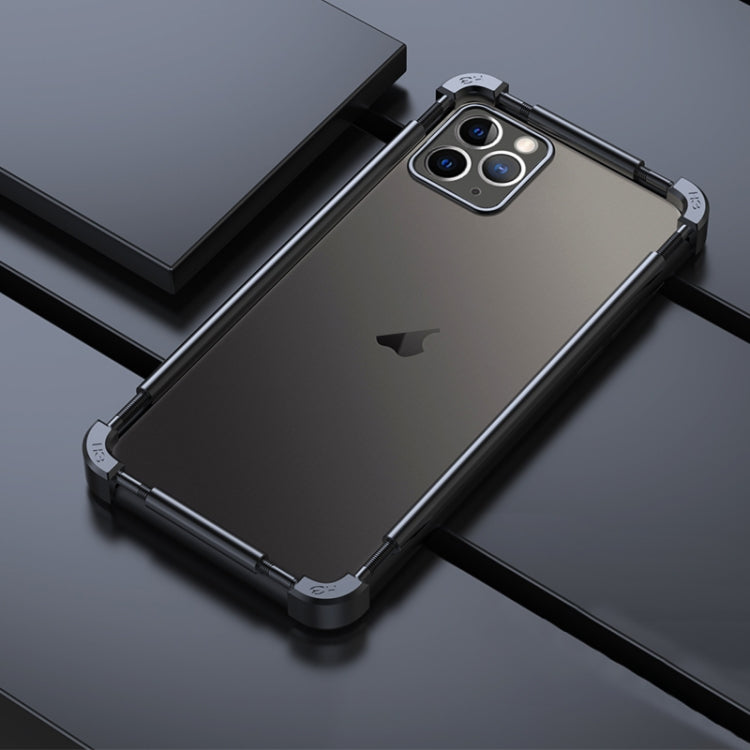 For iPhone 11 Pro Max Machinist Metal Phone Protective Frame(Black) - iPhone 11 Pro Max Cases by buy2fix | Online Shopping UK | buy2fix