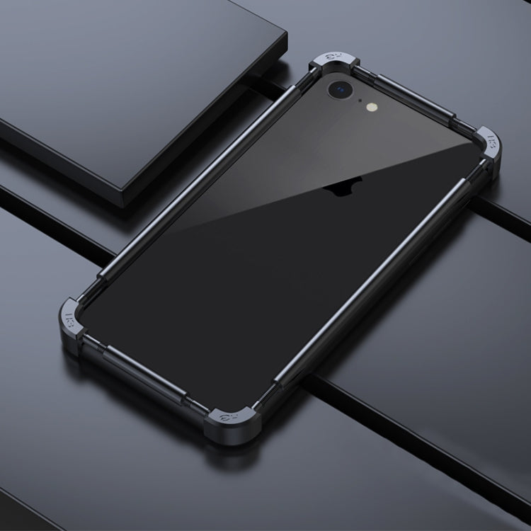 For iPhone 8 / 7 Machinist Metal Phone Protective Frame(Black) - More iPhone Cases by buy2fix | Online Shopping UK | buy2fix