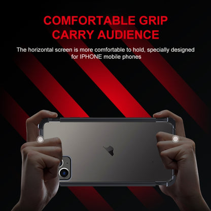 For iPhone 15 Plus Machinist Metal Phone Protective Frame(Black) - iPhone 15 Plus Cases by buy2fix | Online Shopping UK | buy2fix