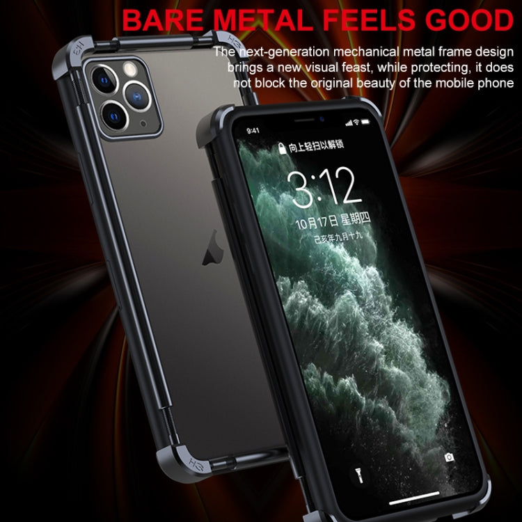 For iPhone 14 Plus Machinist Metal Phone Protective Frame(Black) - iPhone 14 Plus Cases by buy2fix | Online Shopping UK | buy2fix