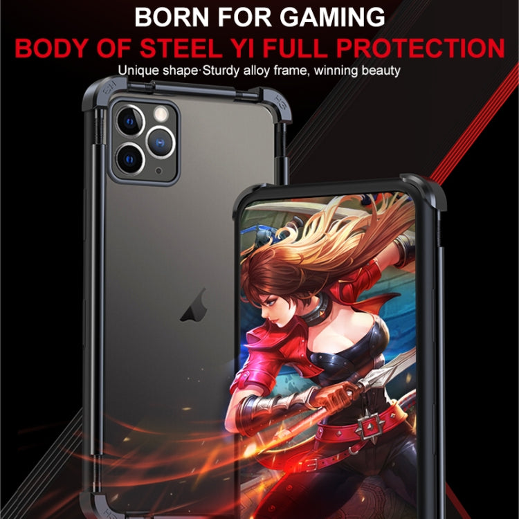 For iPhone 14 Plus Machinist Metal Phone Protective Frame(Black) - iPhone 14 Plus Cases by buy2fix | Online Shopping UK | buy2fix