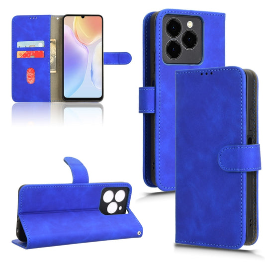 For Ulefone Note 20 Pro Skin Feel Magnetic Flip Leather Phone Case(Blue) by buy2fix