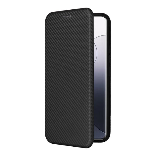 For Xiaomi 14 Pro Carbon Fiber Texture Flip Leather Phone Case(Black) by buy2fix