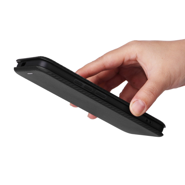 For Xiaomi 14 Pro Carbon Fiber Texture Flip Leather Phone Case(Black) by buy2fix