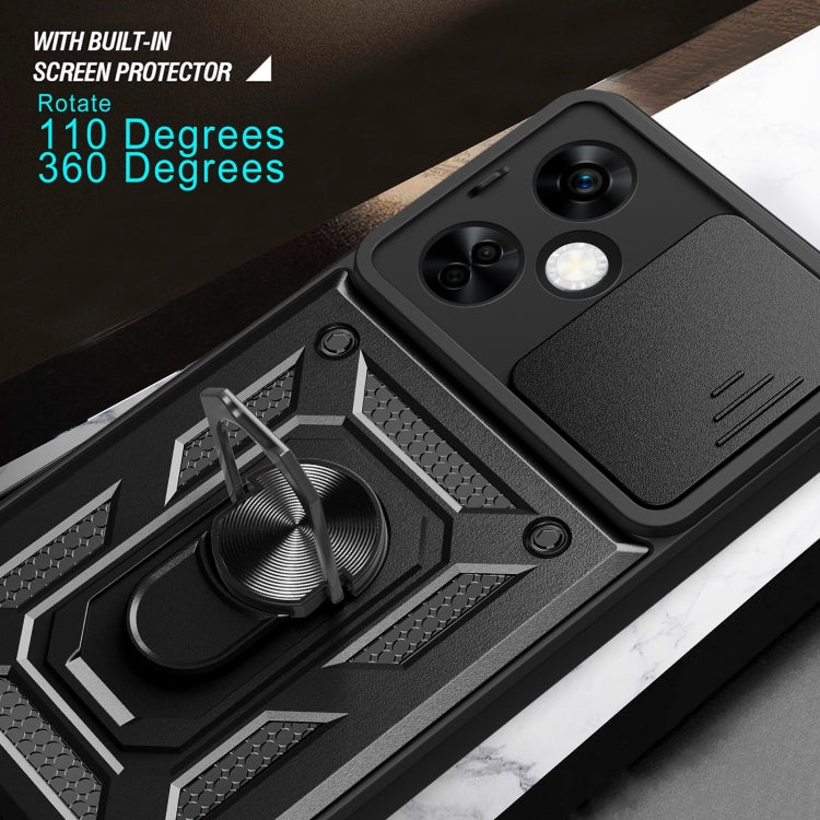 For OnePlus Nord N30 / CE3 Lite Sliding Camera Cover Design TPU+PC Phone Case(Red) by buy2fix