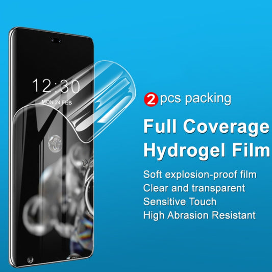 For Honor 100 Pro 5G 2pcs imak Curved Full Screen Hydrogel Film Protector by imak