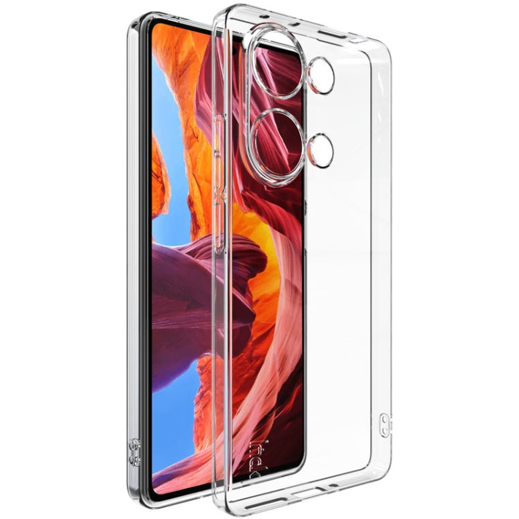 For Xiaomi POCO M6 Pro 4G imak UX-5 Series Transparent Shockproof TPU Protective Case(Transparent) - Xiaomi Cases by imak | Online Shopping UK | buy2fix