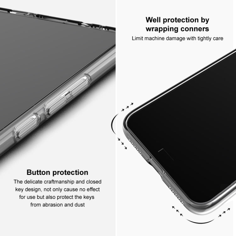 For Xiaomi Civi 4 Pro 5G imak UX-5 Series Transparent Shockproof TPU Protective Case(Transparent) - Xiaomi Cases by imak | Online Shopping UK | buy2fix