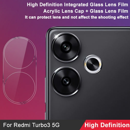 For Xiaomi Redmi Turbo 3 5G imak High Definition Integrated Glass Lens Film by imak