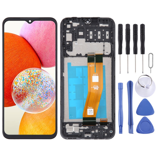 For Samsung Galaxy A14 SM-A145F Original LCD Screen Digitizer Full Assembly with Frame - LCD Screen by buy2fix | Online Shopping UK | buy2fix