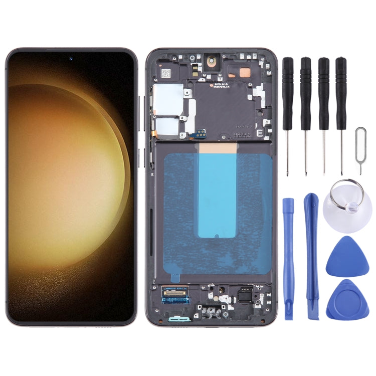 For Samsung Galaxy S23+ SM-S916B Original LCD Screen Digitizer Full Assembly with Frame -  by buy2fix | Online Shopping UK | buy2fix