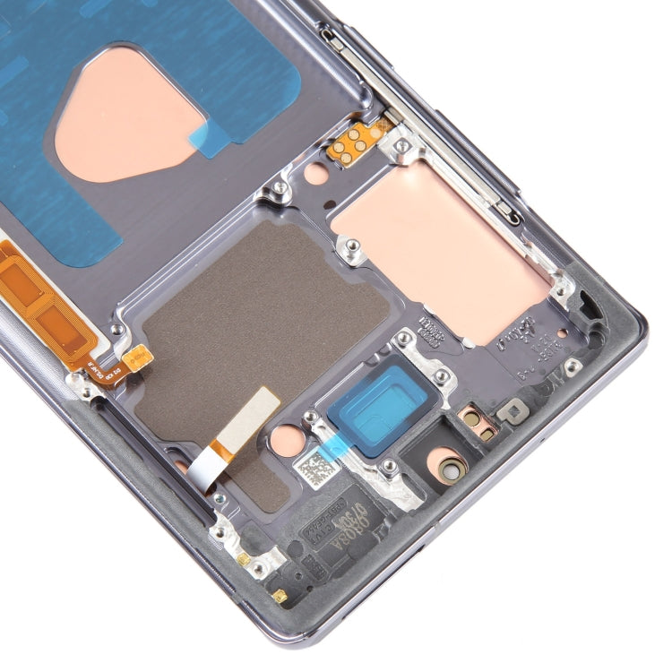 For Samsung Galaxy Note20 SM-N980 6.67 inch OLED LCD Screen Digitizer Full Assembly with Frame(Black) - LCD Screen by buy2fix | Online Shopping UK | buy2fix