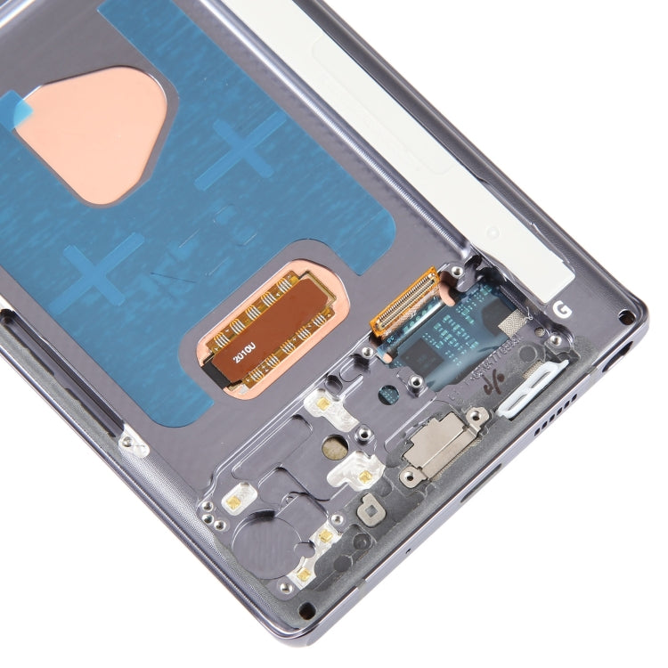 For Samsung Galaxy Note20 SM-N980 6.67 inch OLED LCD Screen Digitizer Full Assembly with Frame(Black) - LCD Screen by buy2fix | Online Shopping UK | buy2fix