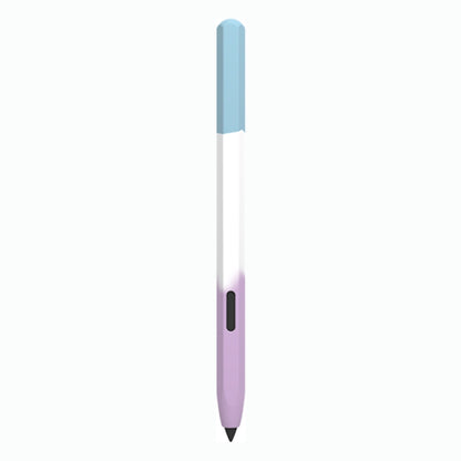 For Samsung Galaxy Tab S6 Lite LOVE MEI Rainbow Liquid Silicone Protective Pen Case(Blue) - Pencil Accessories by LOVE MEI | Online Shopping UK | buy2fix