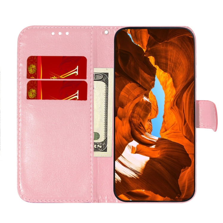 For iPhone 16 Colorful Magnetic Buckle Leather Phone Case(Pink) - iPhone 16 Cases by buy2fix | Online Shopping UK | buy2fix