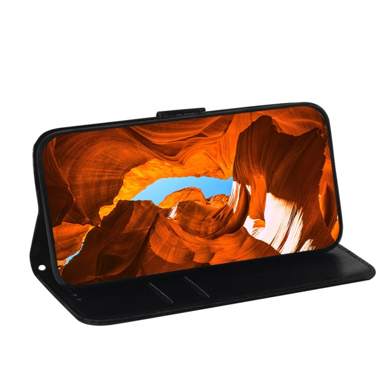 For Motorola Edge 2024 Colorful Magnetic Buckle Leather Phone Case(Silver) by buy2fix