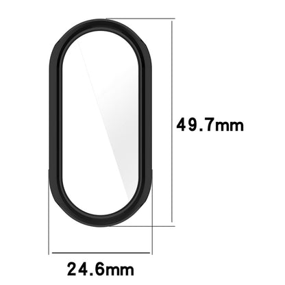 For Xiaomi Mi Band 8 Full Coverage TPU Electroplating Watch Protective Case(Light Gold) - Watch Cases by buy2fix | Online Shopping UK | buy2fix