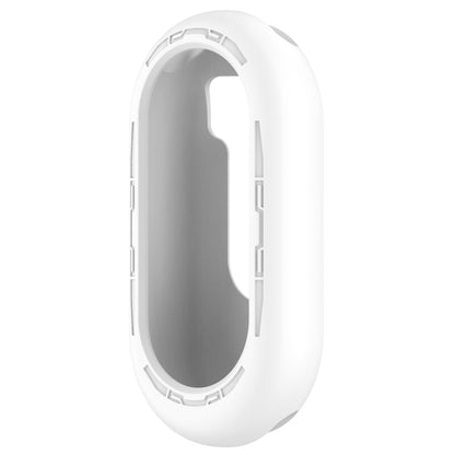 For Xiaomi Mi Band 8 Pure Color Silicone Watch Protective Case(White) - Watch Cases by buy2fix | Online Shopping UK | buy2fix