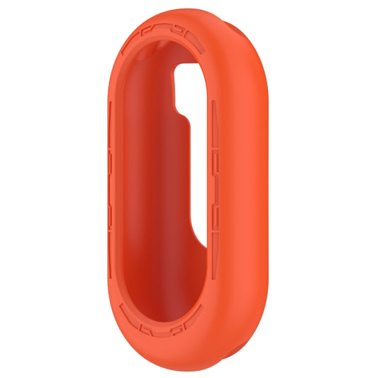 For Xiaomi Mi Band 8 Pure Color Silicone Watch Protective Case(Official Orange) by buy2fix
