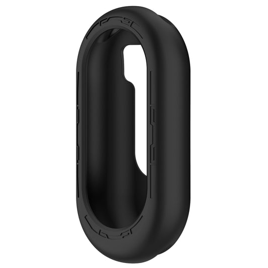 For Xiaomi Mi Band 8 Pure Color Silicone Watch Protective Case(Black) by buy2fix