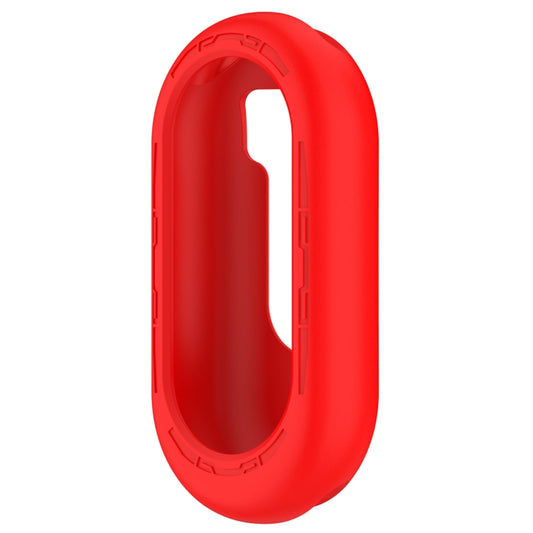 For Xiaomi Mi Band 8 Pure Color Silicone Watch Protective Case(Red) by buy2fix