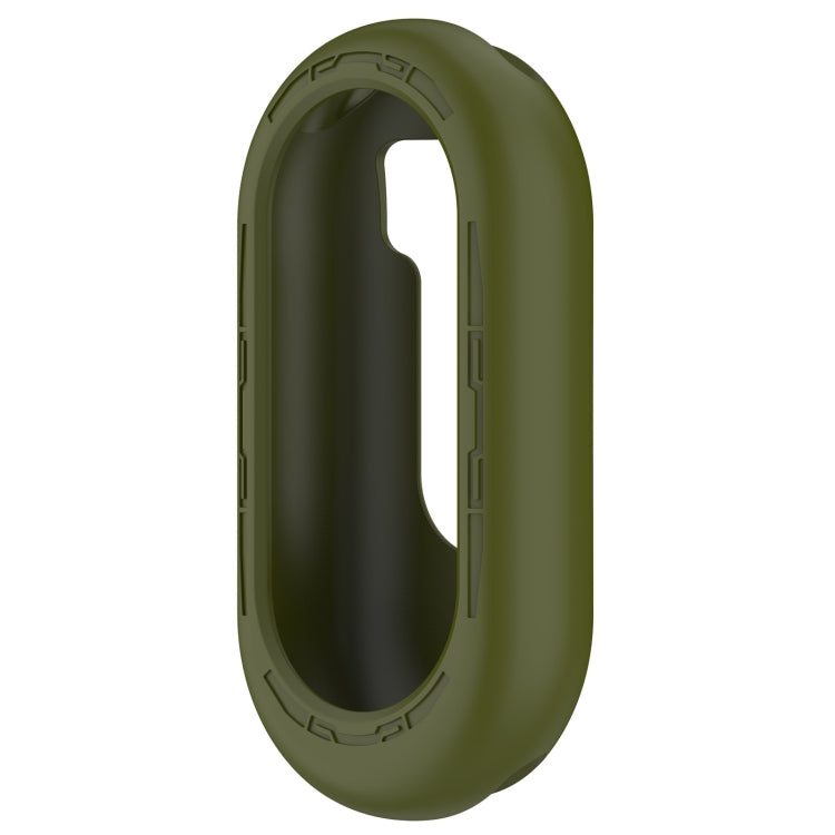 For Xiaomi Mi Band 8 Pure Color Silicone Watch Protective Case(Army Green) - Watch Cases by buy2fix | Online Shopping UK | buy2fix