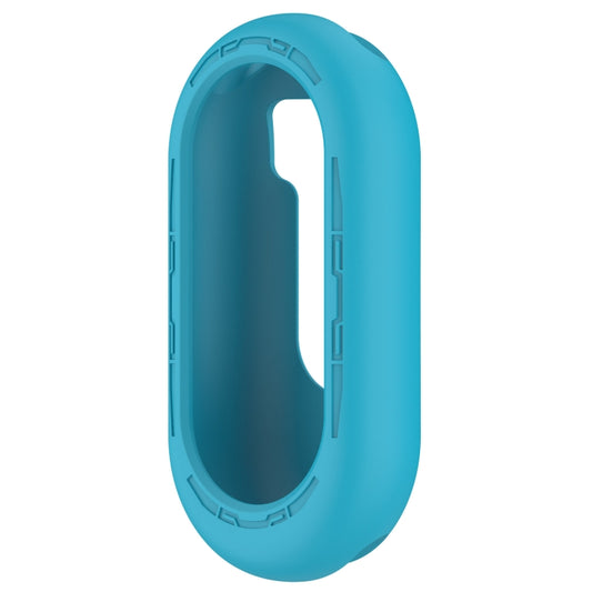 For Xiaomi Mi Band 8 Pure Color Silicone Watch Protective Case(Sky Blue) by buy2fix