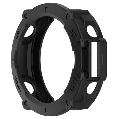 For Amazfit T-Rex Ultra Armor Hollow Watch Protective Case(Black) - Watch Cases by buy2fix | Online Shopping UK | buy2fix